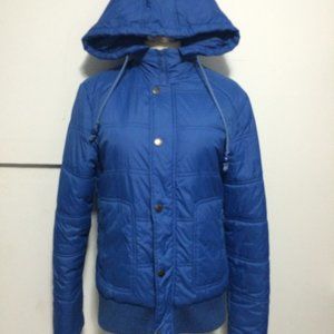 FOX Blue Hooded Jacket